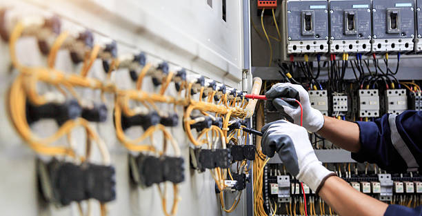 Professional Electrician technician working in Laurel Park, NC